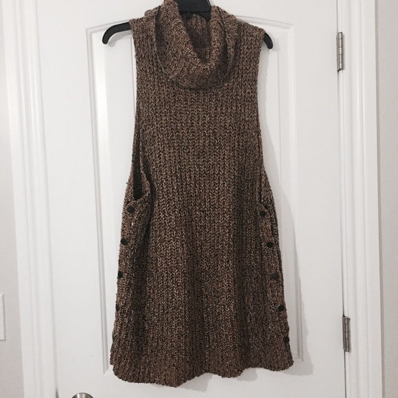 Free People sleeveless sweater tunic - Picture 4 of 6